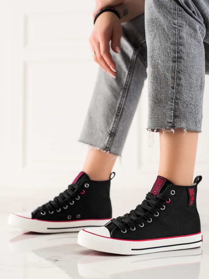 75695 - Big star shoes superge, nizki čevlji crna barva