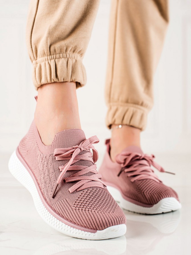 76430 - Trendi superge, nizki čevlji roza barva