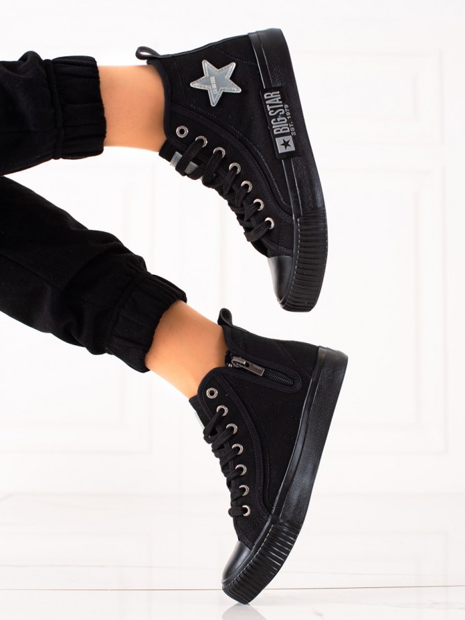 76668 - Big star shoes superge, nizki čevlji crna barva