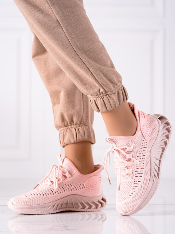 76748 - Trendi superge, nizki čevlji roza barva